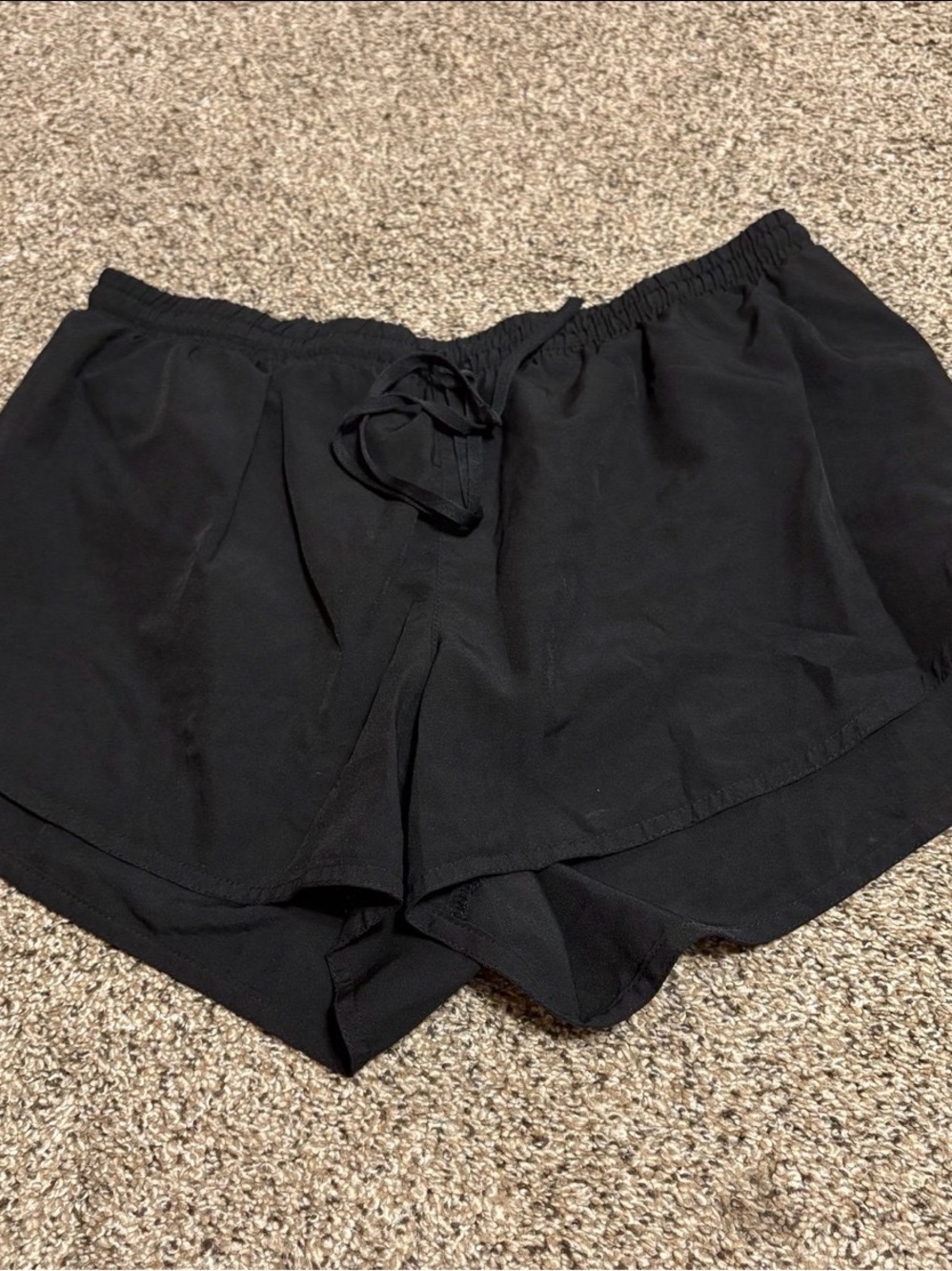 Old Navy Black Elastic Waist Athletic Shorts Active